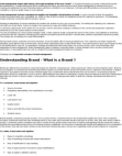 Brand Management