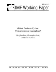 IMF Working Paper - Global Business Cycles: Convergence or Decoupling?