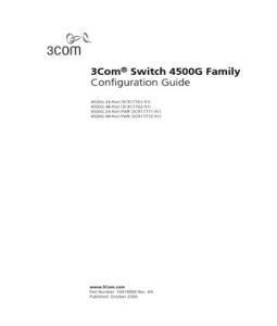 Ethernet Header on Table 280 Configuring An Ethernet Frame Header Acl For Guia 3com