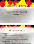 MARKETING RESEARCH