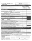 Core Measures Admission Checklist
