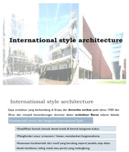 International Style Architecture on International Style Architecture 2