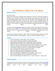 Automobile industries