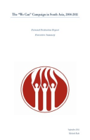 The We Can Campaign in South Asia, 2004-2011: External evaluation report