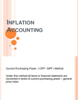 inflation accounting