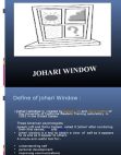 Johari Window