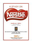 A Study on Nestle India