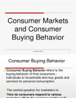 Consumer Behaviour