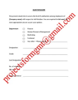 Job Rotation Questionnaire