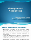 MANAGEMENT ACCOUNTING