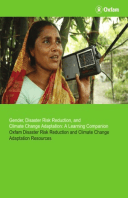 Gender, Disaster Risk Reduction, and Climate Change Adaptation: A Learning Companion