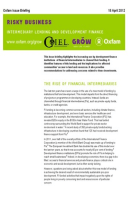 Risky Business: Intermediary lending and development finance