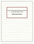 India Online Retail Market Forecast & Opportunities 2016