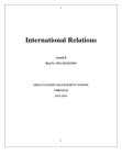 INDUSTRIAL RELATION