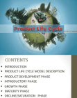 product life cycle